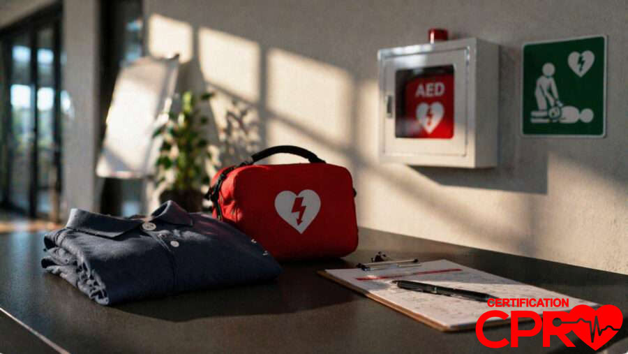 AED and CPR training equipment in El Paso.